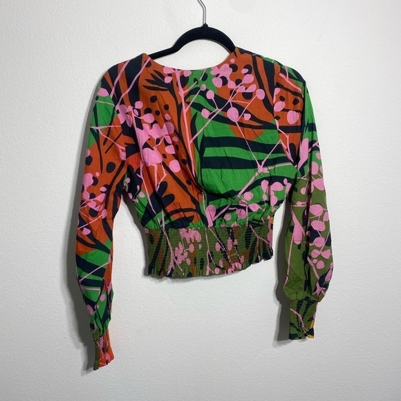 Anthropologie Roopa Pemmaraju Abstract Blouse Size Small - New with Tag - Picture 5 of 10